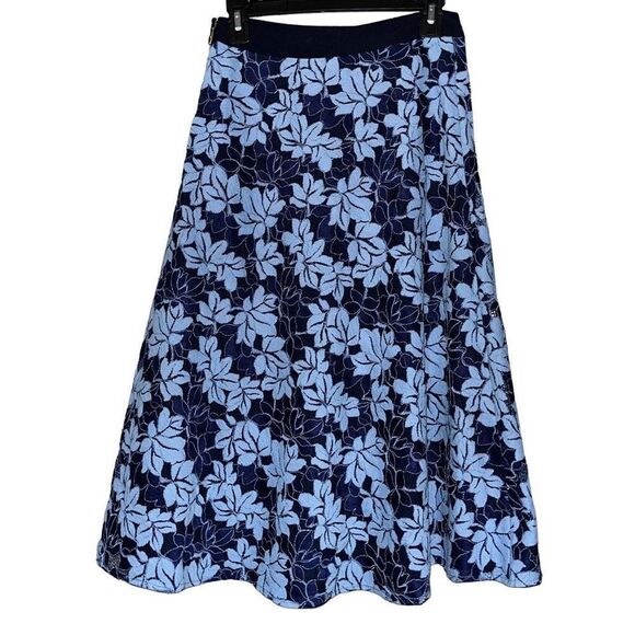 Draper James blue lace skirt 0 - Picture 2 of 7